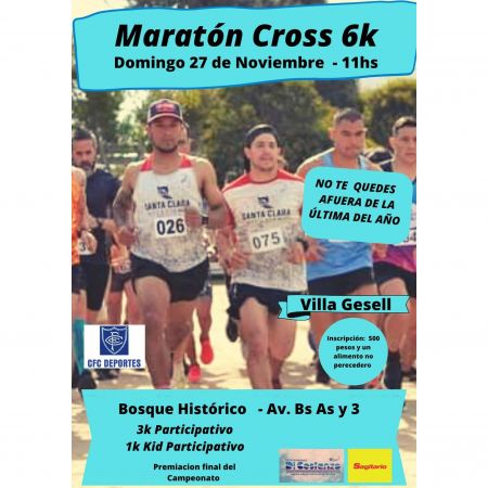 Maratón Cross 6k