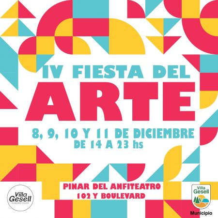 Llega la IV edición de la Fiesta del Arte en VillaGesell