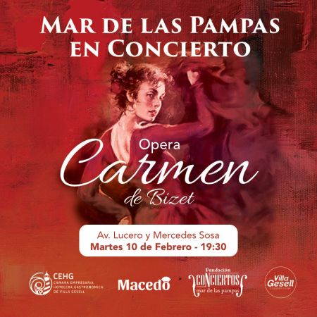 El lirismo llega al bosque: Mar de las Pampas se viste de gala con la &oacute;pera "Carmen" de Bizet