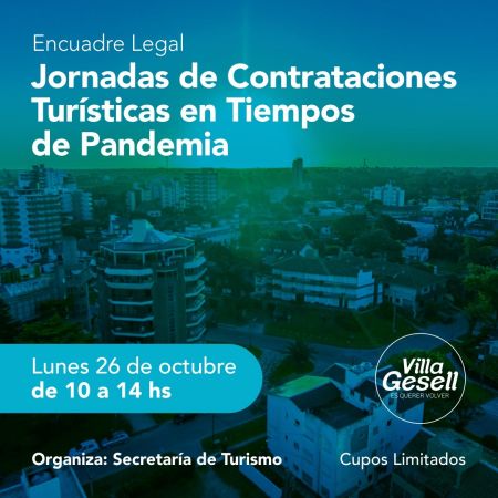 JORNADAS DE CONTRATACIONES TURÍSTICAS EN TIEMPOS DE PANDEMIA