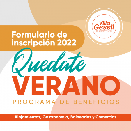 SE ABRE LA INSCRIPCIÓN A LA 2° EDICIÓN DEL PROGRAMA DE BENEFICIOS "QUEDATE VERANO"