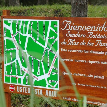 Sendero Botánico de Mar de las Pampas 