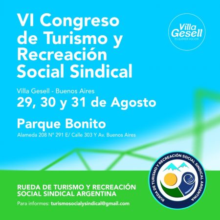 VI Congreso de Turismo y Recreación Social Sindical