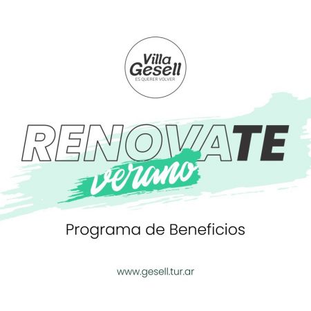 "RENOVATE EN VERANO" Programa de Beneficios