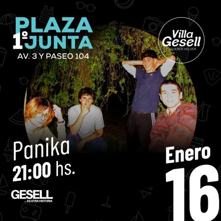 Villa Gesell vibra al ritmo del Rock y el Blues en la hist&oacute;rica Plaza Primera Junta
